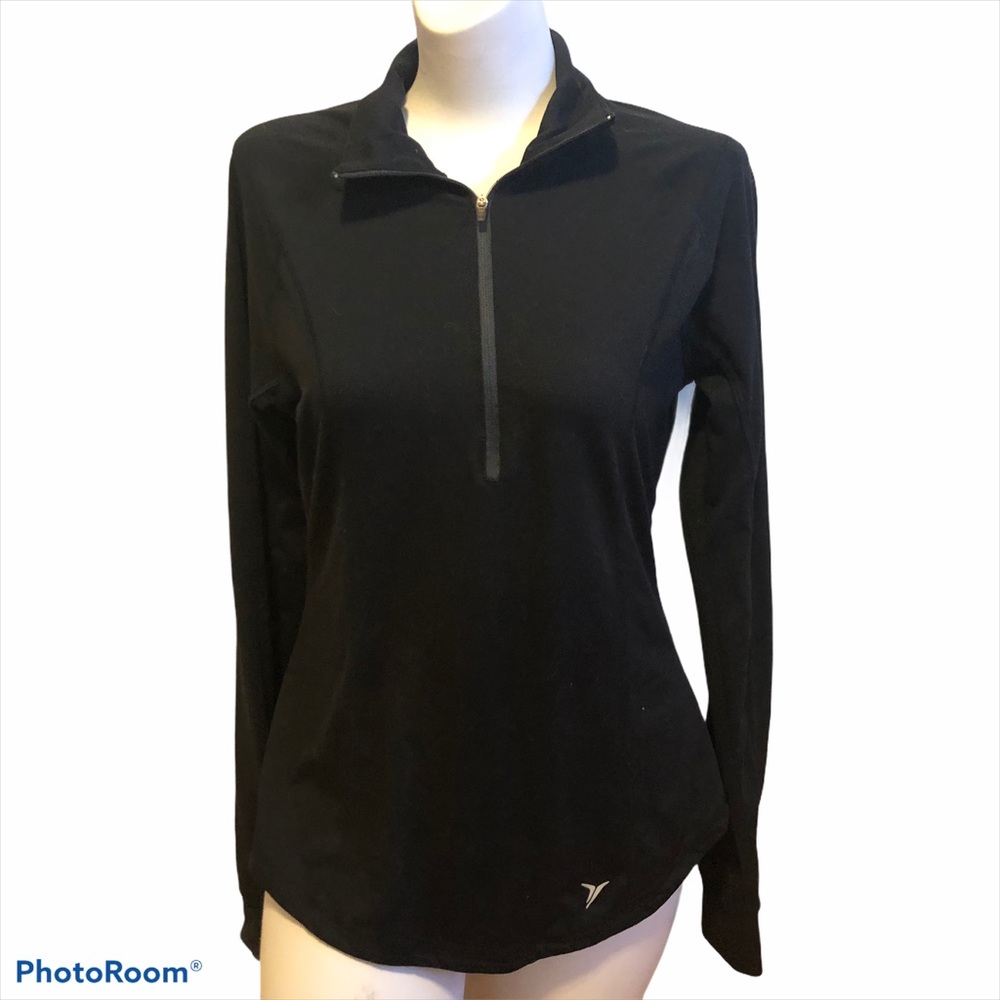 Old navy active black quarter zip